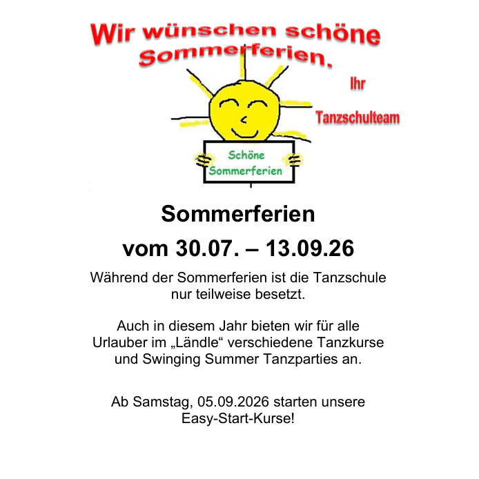 Sommerferien 2026 Website