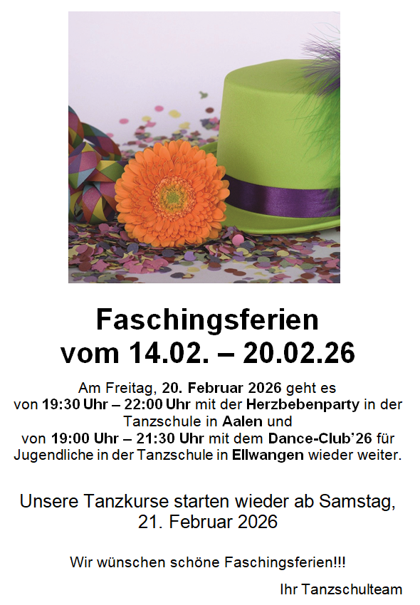 2026 Faschingsferien